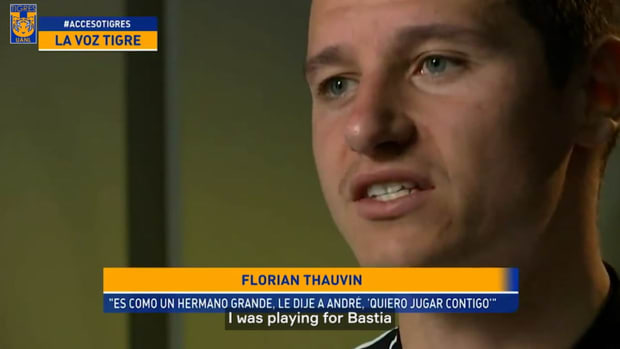 Thauvin: 'Gignac is like an older brother to me'